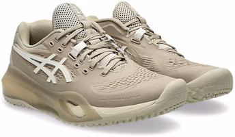 Order (W) ASICS GEL-RESOLUTION X OC (Omni & Clay Court) Wood Crepe/Birch Sepatu Tenis. 1042A292-200