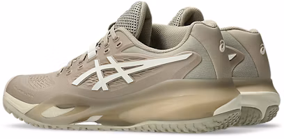 Lookbook (W) ASICS GEL-RESOLUTION X OC (Omni & Clay Court) Wood Crepe/Birch Sepatu Tenis. 1042A292-200