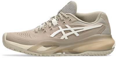 Cheap (W) ASICS GEL-RESOLUTION X OC (Omni & Clay Court) Wood Crepe/Birch Sepatu Tenis. 1042A292-200