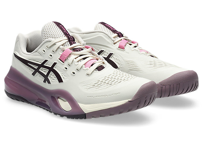 Lookbook (W) ASICS GEL-RESOLUTION X ワイド (オールコート) ソフトオート/ダークオーベルジン 1042A278-250