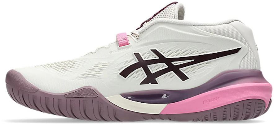 (W) ASICS GEL-RESOLUTION X 寬版 (全地形) 米白/深紫 1042A278-250 Shop (W) ASICS GEL-RESOLUTION X 寬版 (全地形) 米白/深紫 1042A278-250