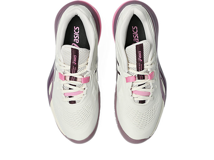 Sizing (W) ASICS GEL-RESOLUTION X ワイド (オールコート) ソフトオート/ダークオーベルジン 1042A278-250