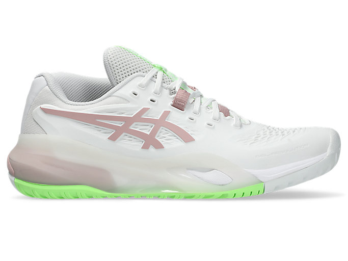 (Women) ASICS GEL-RESOLUTION X Wide (All Court) White/Morganite 1042A278-104