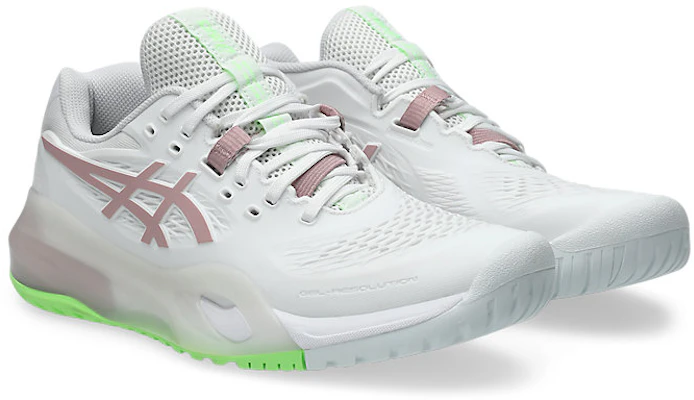 (Women) ASICS GEL-RESOLUTION X Wide (All Court) White/Morganite 1042A278-104 Order (Women) ASICS GEL-RESOLUTION X Wide (All Court) White/Morganite 1042A278-104