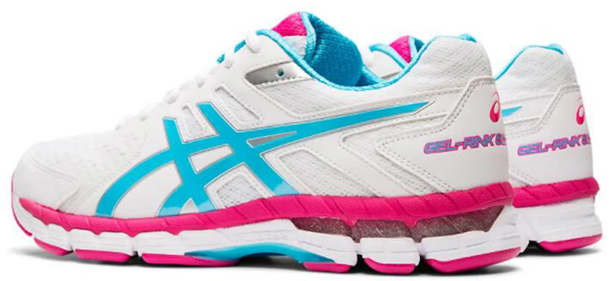 (W) ASICS Gel-Rink Scorcher 4 (D) Bleu ''Blanc'' P582N-100 Shop (W) ASICS Gel-Rink Scorcher 4 (D) Bleu ''Blanc'' P582N-100