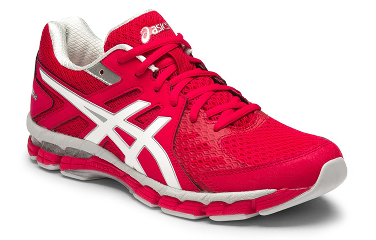 Lookbook Asics Gel-Rink Scorcher 4 透氣抗磨 低筒運動鞋 女款 紅白 D寬