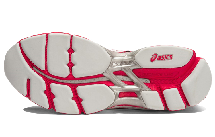 Shop Asics Gel-Rink Scorcher 4 透氣抗磨 低筒運動鞋 女款 紅白 D寬