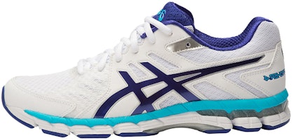 (Women) ASICS Gel-Rink Scorcher 4 D-Width 'White Blue Black' P582N-0145 (Women) ASICS Gel-Rink Scorcher 4 D-Width 'White Blue Black' P582N-0145