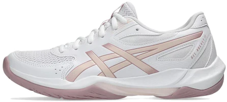 (Women) ASICS GEL-ROCKET 12 Volleyball Shoes White Comfortable Sports Shoes 1072A119-103 (Women) ASICS GEL-ROCKET 12 Volleyball Shoes White Comfortable Sports Shoes 1072A119-103