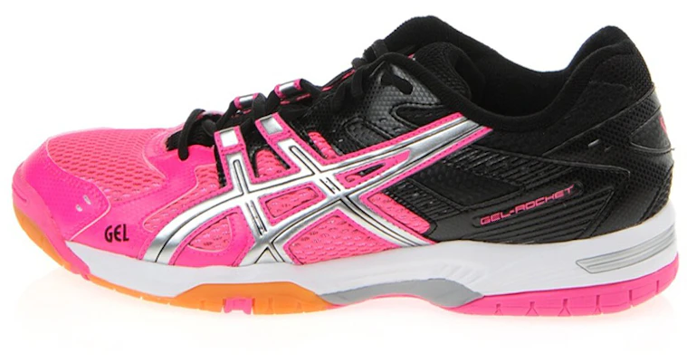 Asics Gel-Rocket 6 減震防滑運動跑步鞋 女款 粉黑拼色 Buy Asics Gel-Rocket 6 減震防滑運動跑步鞋 女款 粉黑拼色