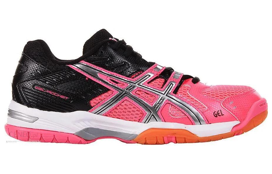 Order Asics Gel-Rocket 6 減震防滑運動跑步鞋 女款 粉黑拼色
