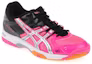 Lookbook Asics Gel-Rocket 6 減震防滑運動跑步鞋 女款 粉黑拼色