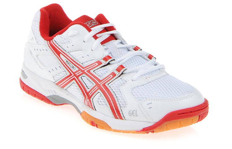 Order (W) ASICS Gel-Rocket 6 'Putih Merah' B257N-0125