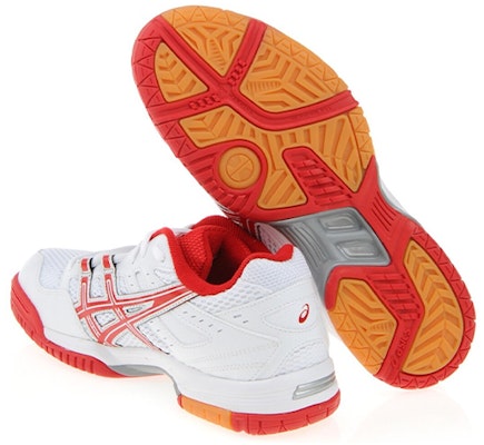 (W) ASICS Gel-Rocket 6 'Putih Merah' B257N-0125 Lookbook (W) ASICS Gel-Rocket 6 'Putih Merah' B257N-0125