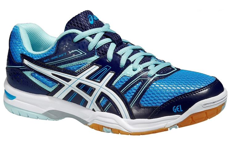 Order (W) ASICS Gel-Rocket 7 ''Blauw Wit'' B455N-4701