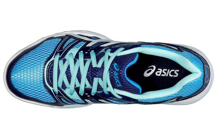 Lookbook (W) ASICS Gel-Rocket 7 ''Blauw Wit'' B455N-4701