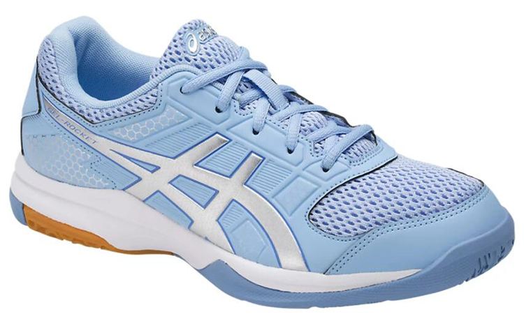 Lookbook (W) ASICS Gel-Rocket 8 'Biru Perak' B756Y-3993