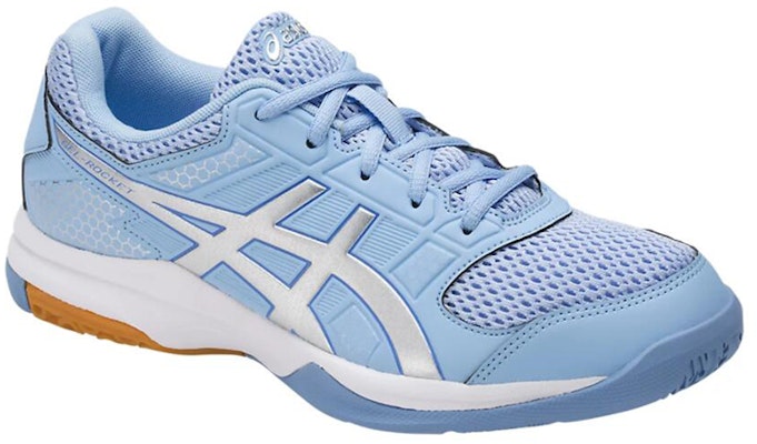 (Women) ASICS Gel-Rocket 8 'Blue Silver' B756Y-3993 Lookbook (Women) ASICS Gel-Rocket 8 'Blue Silver' B756Y-3993