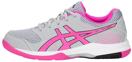 (Women) ASICS Gel-Rocket 8 'Grey Pink' B756Y-020 (Women) ASICS Gel-Rocket 8 'Grey Pink' B756Y-020