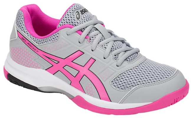 (Women) ASICS Gel-Rocket 8 'Grey Pink' B756Y-020 Lookbook (Women) ASICS Gel-Rocket 8 'Grey Pink' B756Y-020