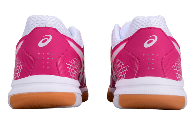 Shop Asics Gel-Rocket 8 低筒 跑步鞋 女款 粉色