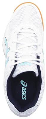 (Women) ASICS Gel-Rocket 8 'White Blue' B056A-101 Lookbook (Women) ASICS Gel-Rocket 8 'White Blue' B056A-101