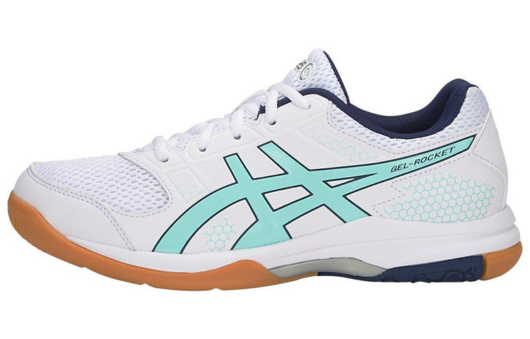 (Women) ASICS Gel-Rocket 8 'White Green' B756Y-115