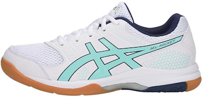 (Women) ASICS Gel-Rocket 8 'White Green' B756Y-115 (Women) ASICS Gel-Rocket 8 'White Green' B756Y-115