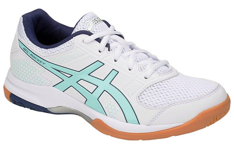 Lookbook (W) 아식스 젤로켓8 화이트그린 (Asikseu Jelroket8 Hwaiteu Geurin) B756Y-115