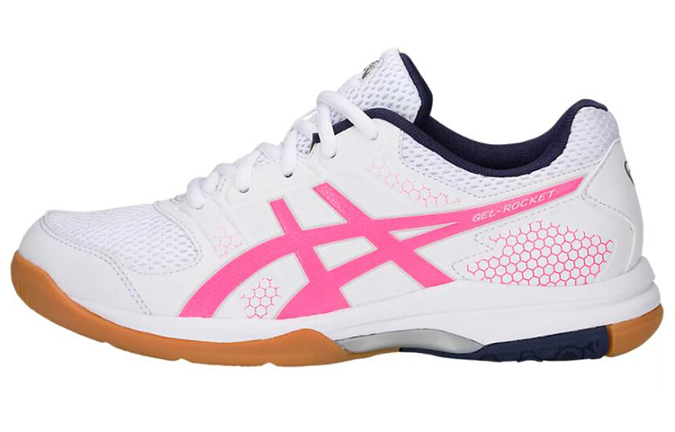 (Women) ASICS Gel-Rocket 8 'White Pink' B756Y-100