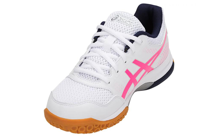 Shop (Women) ASICS Gel-Rocket 8 'White Pink' B756Y-100