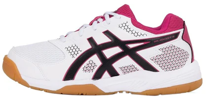 (Women) ASICS Gel-Rocket 8 'White Purple' B056A-0190 (Women) ASICS Gel-Rocket 8 'White Purple' B056A-0190