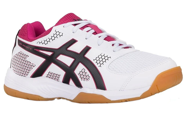 Order Asics Gel-Rocket 8 舒適耐磨室內運動排球鞋 女款 白紫色