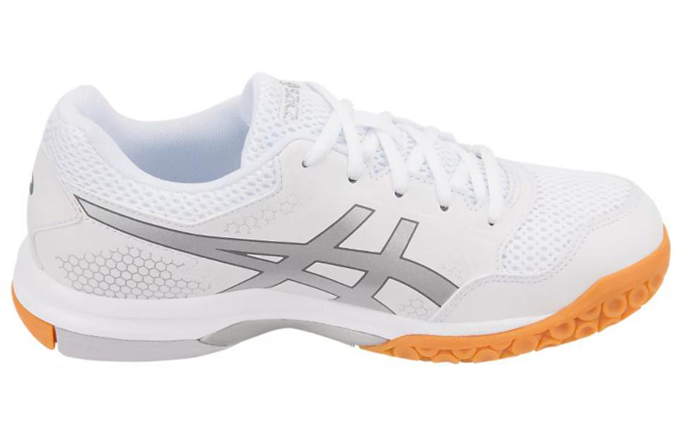 Order Asics Gel-Rocket 8 耐磨防滑透氣 低筒 跑步鞋 女款 白銀