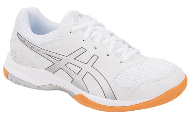 Lookbook (Women) ASICS Gel-Rocket 8 'White Silver' B756Y-0193