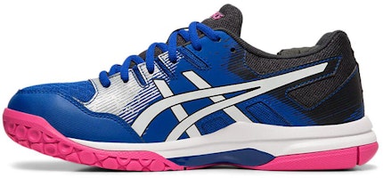 (Women) ASICS Gel-Rocket 9 Black/Blue/White 1072A034-400 (Women) ASICS Gel-Rocket 9 Black/Blue/White 1072A034-400