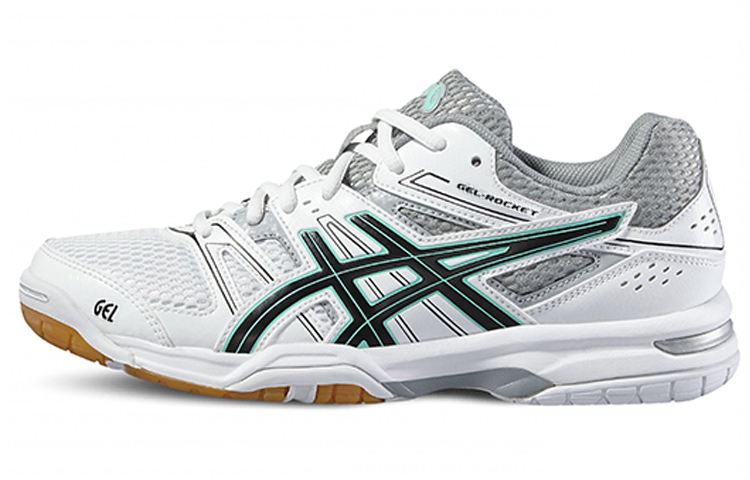 (Women) ASICS Gel-Rocket 'White Black' B455N-0190
