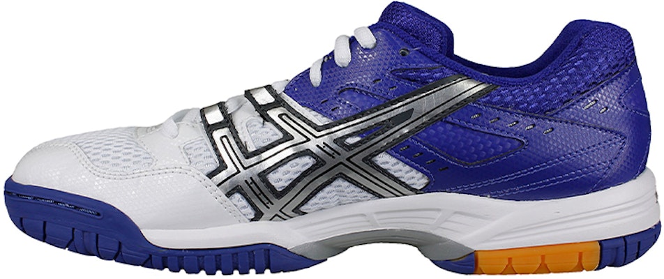 (Women) ASICS Gel-Rocket Low 'White Blue' B257N-0191 Buy (Women) ASICS Gel-Rocket Low 'White Blue' B257N-0191