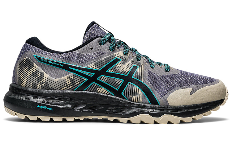 Order Asics Gel-Scram 6 女款 灰黑 越野跑鞋