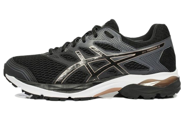 Buy Asics Gel-Shogun 2 舒適透氣慢跑鞋 女款 黑金色