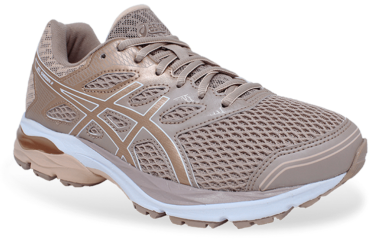 Lookbook Asics Gel-Shogun 2 低筒跑步鞋 女款 玫瑰金色