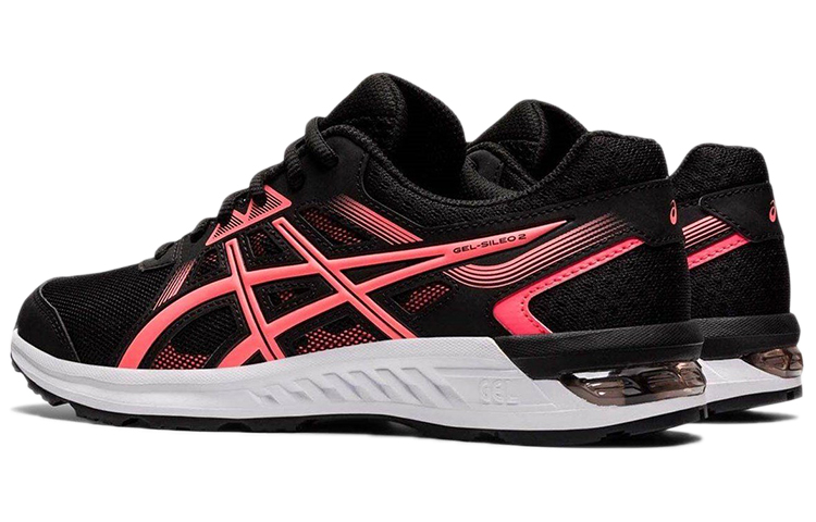 Shop (W) 亚瑟士 ASICS Gel-Sileo 2 黑橙配色 运动鞋 1012A871-007