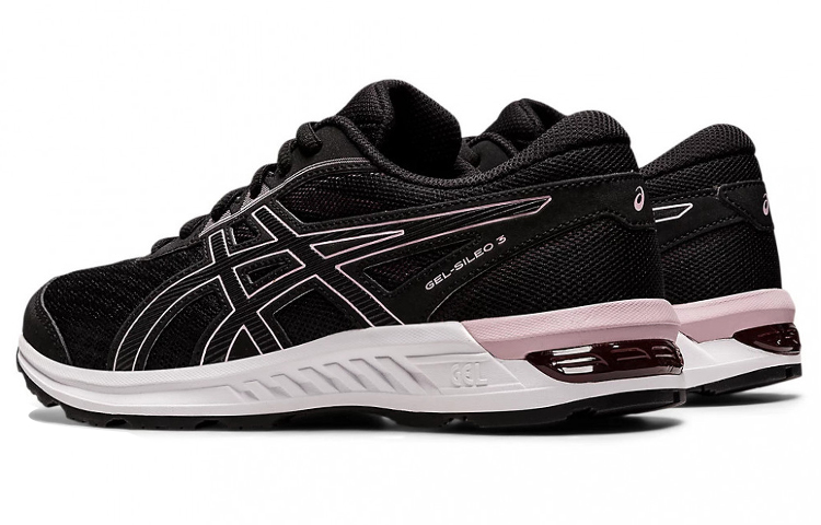 Shop (W) 亚瑟士Gel-Sileo 3 低帮跑鞋 '舒适透气黑' 1012B325-001