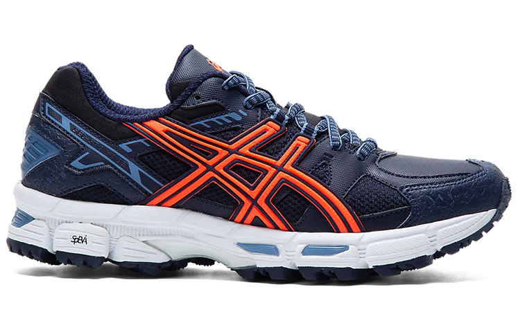 Order (W) ASICS Gel-Snowride Baskets Bleu Foncé Orange ''Bleu Foncé'' 1012A631-402