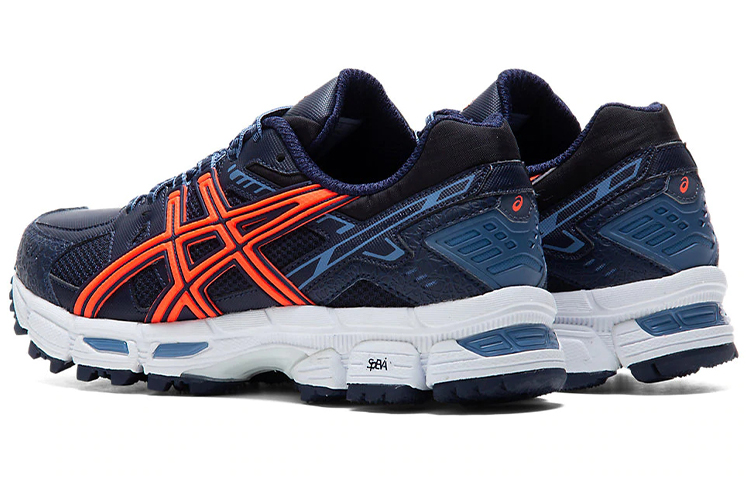 Shop (W) ASICS Gel-Snowride Baskets Bleu Foncé Orange ''Bleu Foncé'' 1012A631-402