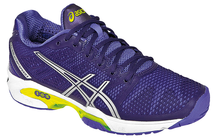 Lookbook (Women) ASICS Gel-Solution Speed 2 'Purple White' E450Y-3393