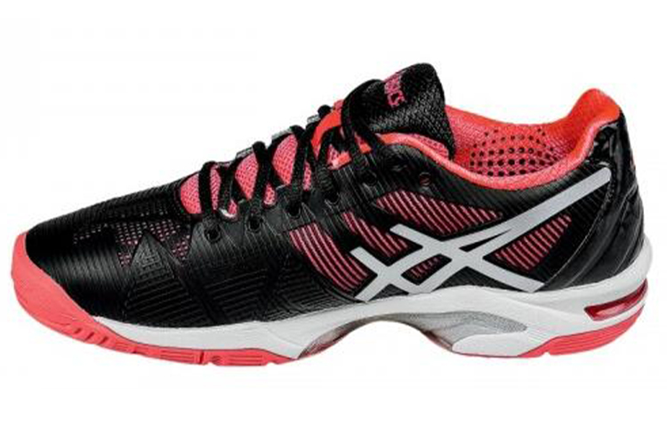 (Women) ASICS Gel-Solution Speed 3 'Black Red' E650N-9093