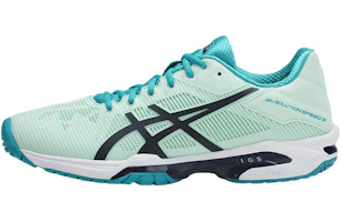 (Women) ASICS Gel-Solution Speed 3 'Blue-Black' E650N-6749 (Women) ASICS Gel-Solution Speed 3 'Blue-Black' E650N-6749