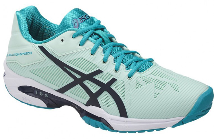Shop (W) ASICS Gel-Solution Speed 3 'Biru-Hitam' E650N-6749