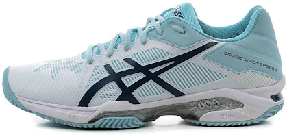 (Women) ASICS Gel-Solution Speed 3 'Blue White' E651N-0161 (Women) ASICS Gel-Solution Speed 3 'Blue White' E651N-0161